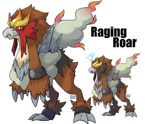 entei paradox form|Pokemon Fan Designs Incredible Paradox Form for Entei